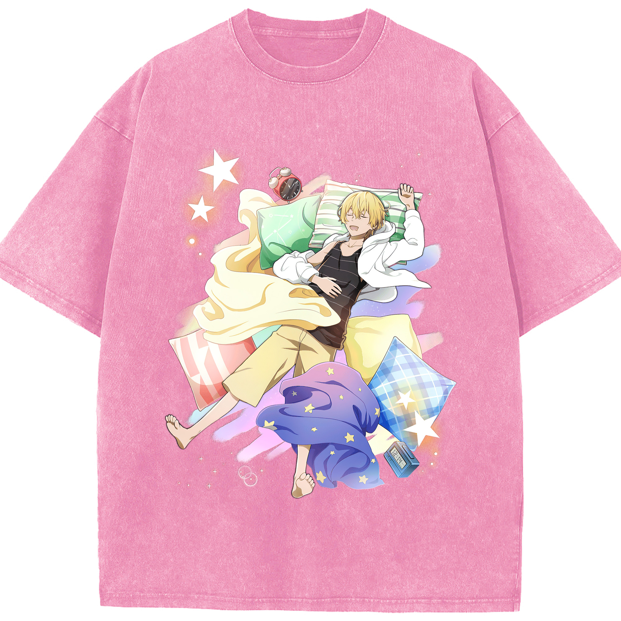 （画像用） 文豪ストレイドッグス Bungo Stray Dogs 綿100% ヴィンテージ風 半袖Tシャツ（フロントプリント）